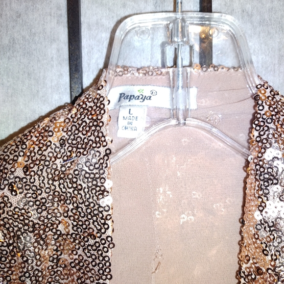 Papaya sequins - Picture 6 of 7